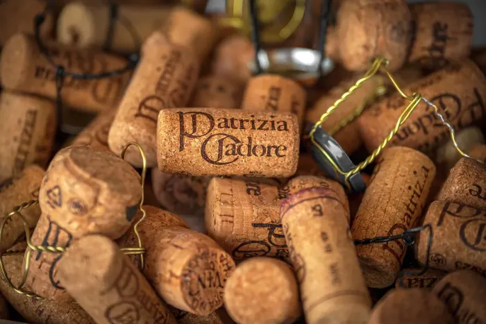 Framed Print : Europe, Italy, Lombardy. corks of the bottles of Wine producer Patrizia Cadore in the Lugana area Framed Print : Europe, Italy, Lombardy. corks of the bottles of Wine producer Patrizia Cadore in the Lugana area