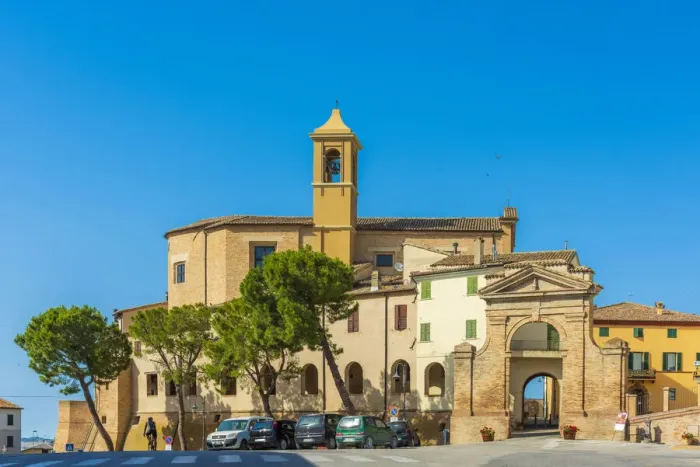 Framed Print : europe, Italy, the Marches. The little town of Morro D Alba Framed Print : europe, Italy, the Marches. The little town of Morro D Alba