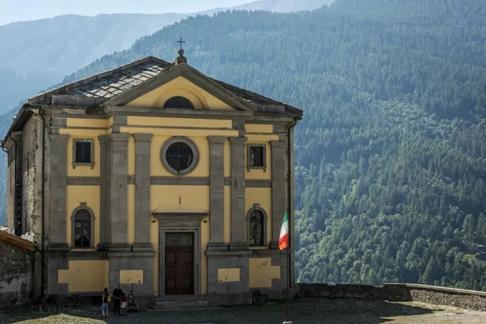 Framed Print : Europe, Italy, Piedmont. The chapel of Fort Fenestrelle near to Turin Framed Print : Europe, Italy, Piedmont. The chapel of Fort Fenestrelle near to Turin