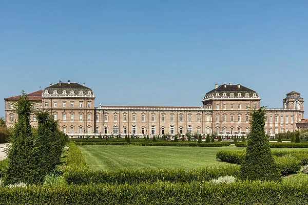 Europe, Italy, Piedmont. The gardens and the Venaria Reale