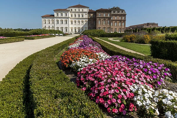 Europe, Italy, Piedmont. The gardens of the Venaria Reale