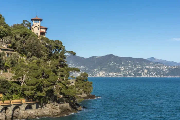 Framed Print : Europe, Italy, Portofino. Coast near to Portofino Framed Print : Europe, Italy, Portofino. Coast near to Portofino
