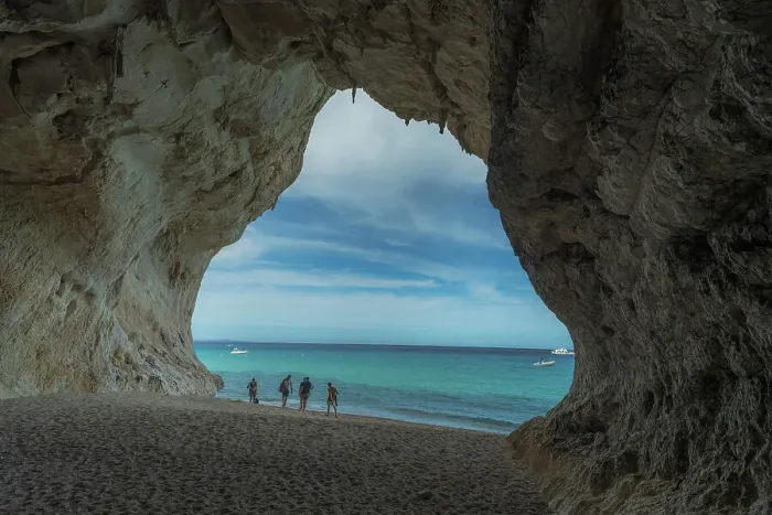 Framed Print : Europe, Italy, Sardinia. One of the Caves of the Cala Luna, the famous beach near to Cala Gonone Framed Print : Europe, Italy, Sardinia. One of the Caves of the Cala Luna, the famous beach near to Cala Gonone