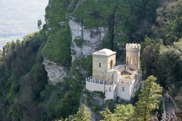 Framed Print : Europe, Italy, Sicily, Erice, Venus castle Framed Print : Europe, Italy, Sicily, Erice, Venus castle