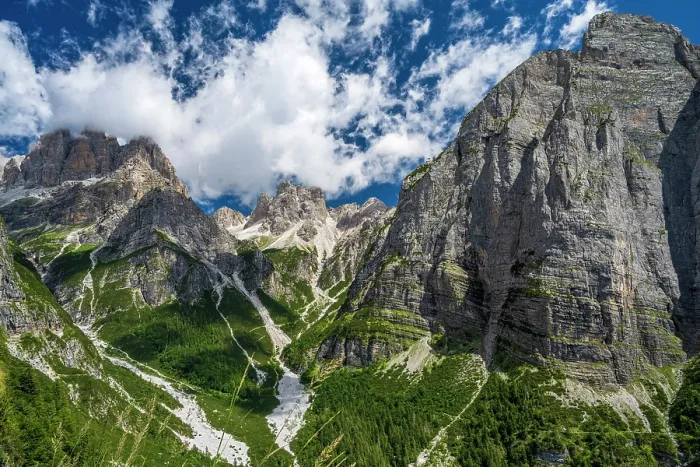 Framed Print : Europe, Italy, Trentino. The Brenta Dolomites near to Molveno Framed Print : Europe, Italy, Trentino. The Brenta Dolomites near to Molveno