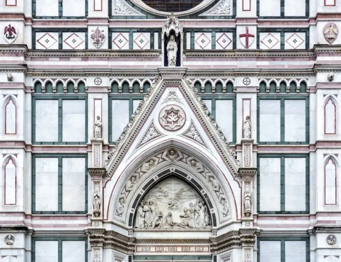 Framed Print : Europe, Italy, Tuscany, Florence, Basilica di Santa Croce Exterior Framed Print : Europe, Italy, Tuscany, Florence, Basilica di Santa Croce Exterior
