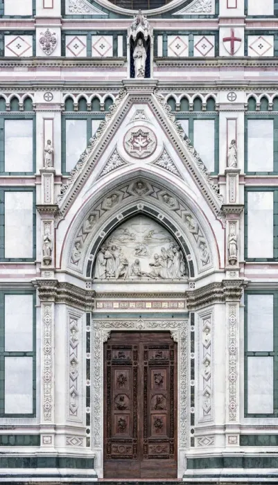 Framed Print : Europe, Italy, Tuscany, Florence, Basilica di Santa Croce Exterior Framed Print : Europe, Italy, Tuscany, Florence, Basilica di Santa Croce Exterior