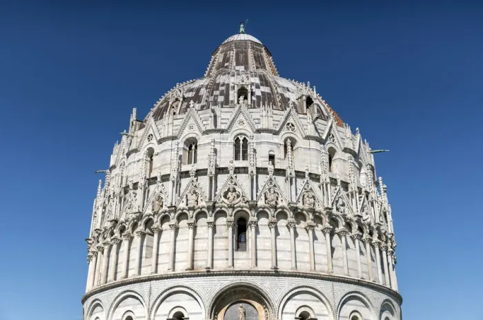 Framed Print : Europe, Italy, Tuscany, Pisa, Battistero di San Giovanni Framed Print : Europe, Italy, Tuscany, Pisa, Battistero di San Giovanni