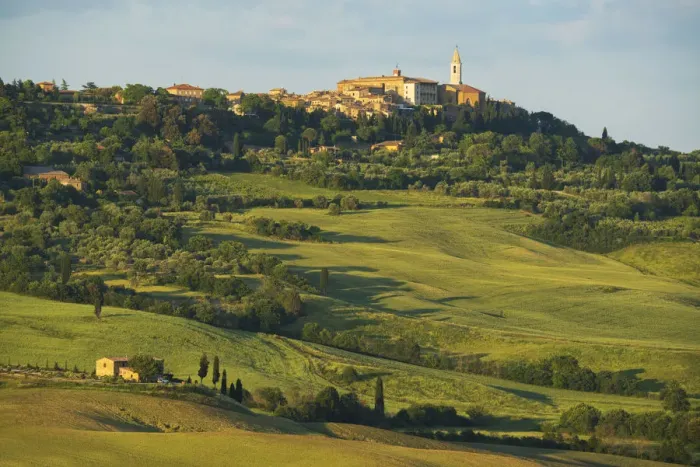 Framed Print : Europe, Italy, Tuscany, Toscana, Town of Pienza Framed Print : Europe, Italy, Tuscany, Toscana, Town of Pienza