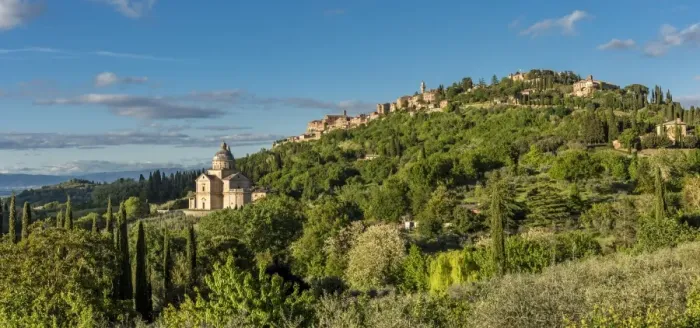 Framed Print : europe, Italy, Tuscany. a view of Montepulciano Framed Print : europe, Italy, Tuscany. a view of Montepulciano