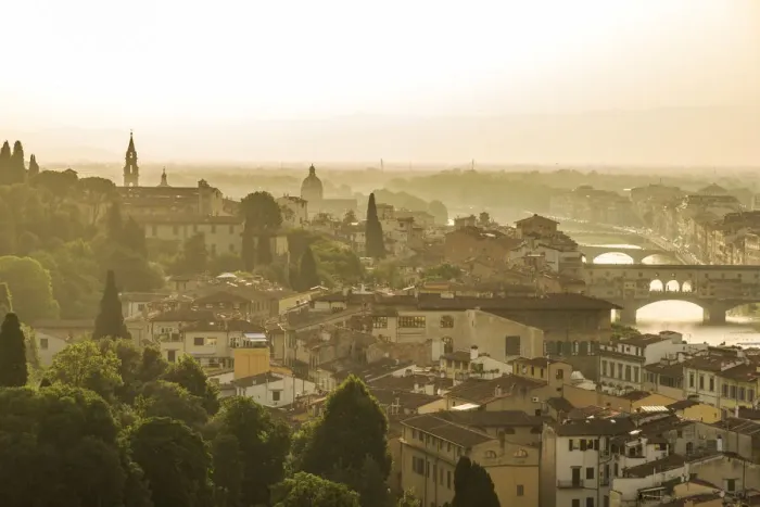 Framed Print : Europe, Italy, Tuscany. View from the piazzale Michelangelo over Florence Framed Print : Europe, Italy, Tuscany. View from the piazzale Michelangelo over Florence