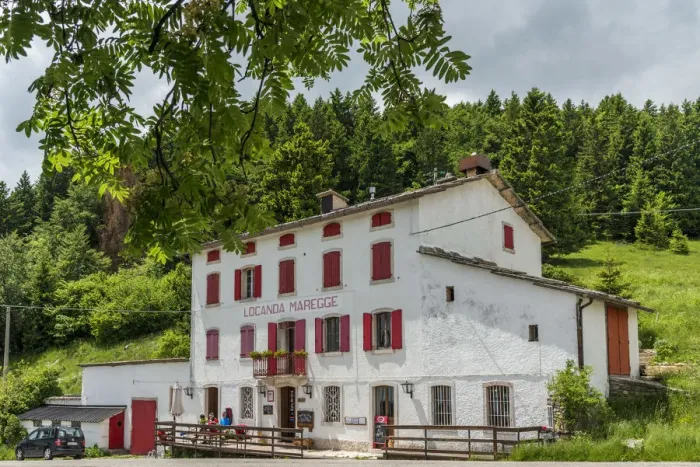 Framed Print : Europe, Italy, Veneto. Typical locanda in the Lessinia area Framed Print : Europe, Italy, Veneto. Typical locanda in the Lessinia area