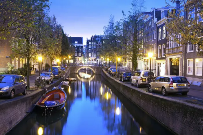 Framed Print : Europe, Netherlands, Holland, Amsterdam, Joordan, Grachtengordel West, a view east Framed Print : Europe, Netherlands, Holland, Amsterdam, Joordan, Grachtengordel West, a view east