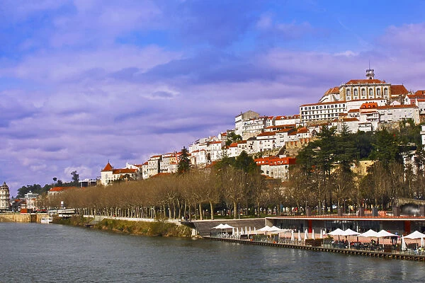 Europe, Portugal, Centro, Baixo Mondego, Coimbra, view of the medieval city centre