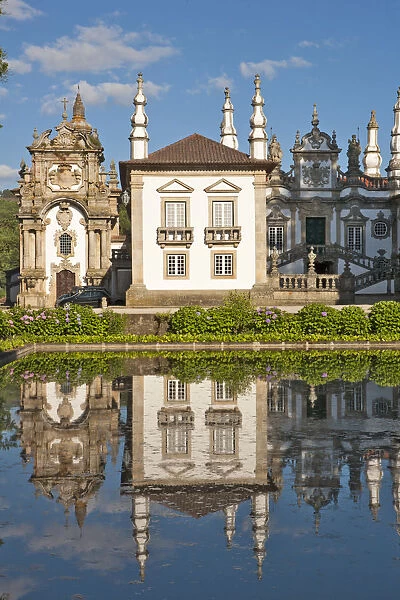 Europe, Portugal, Vila Real, the 18th Century baroque palace and arts foundation