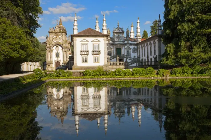 Framed Print : Europe, Portugal, Vila Real, the 18th Century baroque palace and arts foundation Framed Print : Europe, Portugal, Vila Real, the 18th Century baroque palace and arts foundation