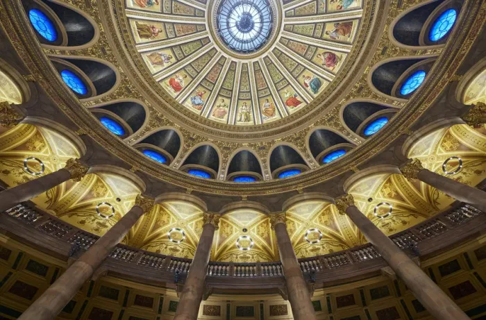 Framed Print : Europe, Scotland, Lothian, Edinburgh, McEwan Hall Interior Framed Print : Europe, Scotland, Lothian, Edinburgh, McEwan Hall Interior