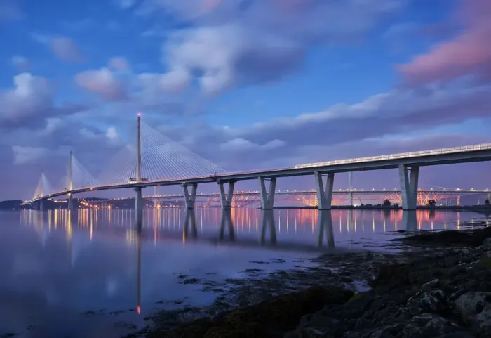 Framed Print : Europe, Scotland, Lothian, Edinburgh, Firth of Fourth Queensferry Crossing Framed Print : Europe, Scotland, Lothian, Edinburgh, Firth of Fourth Queensferry Crossing