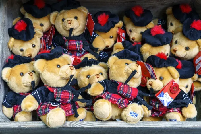 Framed Print : Europe, Scotland, Lothian, Edinburgh, Royal Mile, Teddy Bears Framed Print : Europe, Scotland, Lothian, Edinburgh, Royal Mile, Teddy Bears