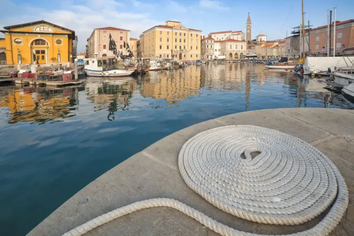 Framed Print : Europe, Slovenia. Port of Piran, Primorska, Slovenian Istria Framed Print : Europe, Slovenia. Port of Piran, Primorska, Slovenian Istria