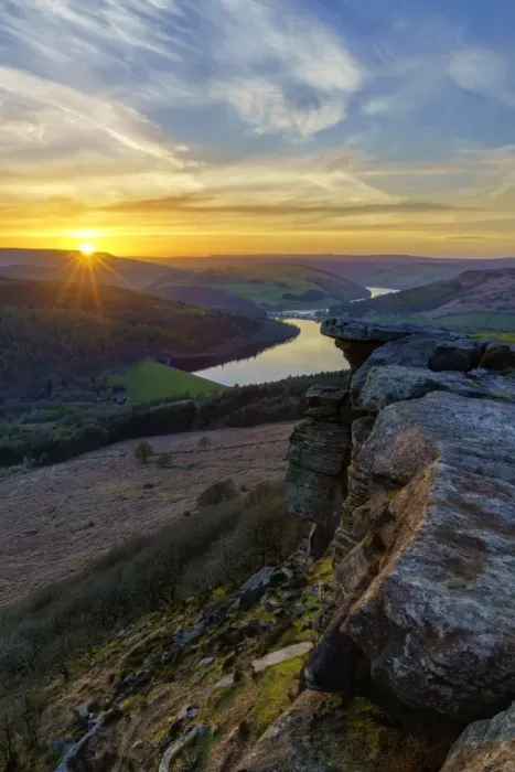 Framed Print : Europe, United Kingdom, England, Derbyshire, Bamford, Bamford Edge Framed Print : Europe, United Kingdom, England, Derbyshire, Bamford, Bamford Edge