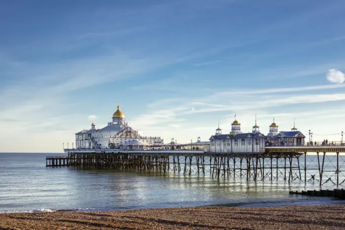 Framed Print : Europe, United Kingdom, England, East Sussex, Eastbourne