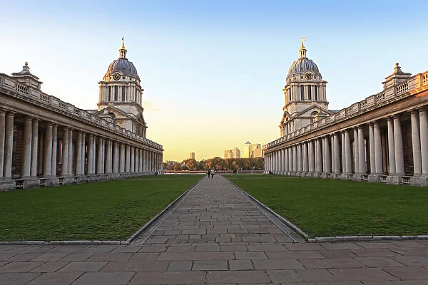 Europe, United Kingdom, England, London, Greenwich, Old Royal Naval College - the