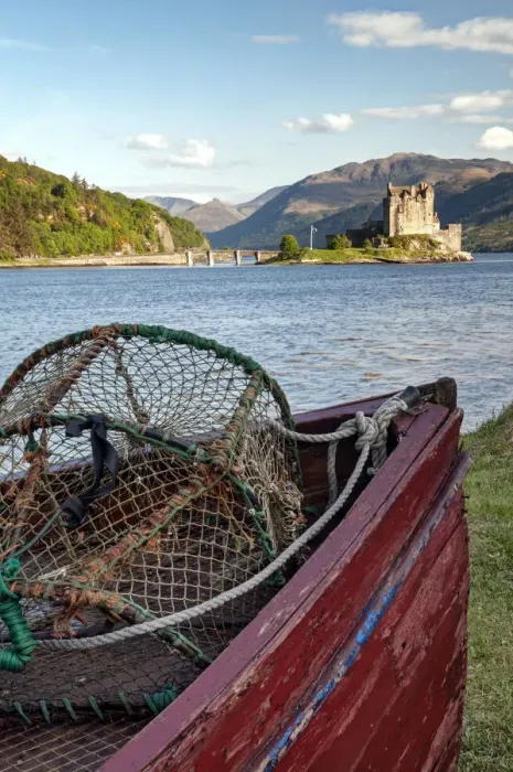 Framed Print : Europe, United Kingdom, Scotland, Eilean Donan Castle