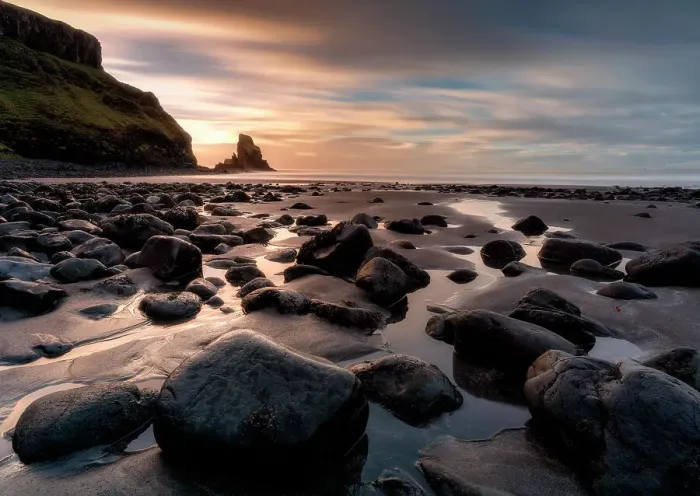 Framed Print : Europe, United Kingdom, Scotland, Isle of Skye: Talisker Bay Framed Print : Europe, United Kingdom, Scotland, Isle of Skye: Talisker Bay