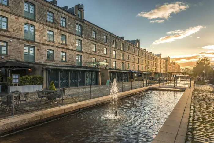 Framed Print : Evening mood on Victoria Quay in Leith, Edinburgh, City of Edinburgh, Scotland Framed Print : Evening mood on Victoria Quay in Leith, Edinburgh, City of Edinburgh, Scotland