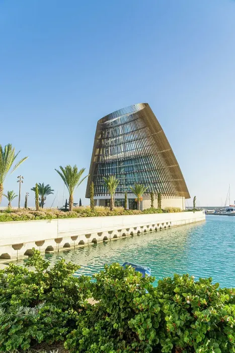 Framed Print : The Event Centre, Ayia Napa Marina, Ayia Napa, Cyprus