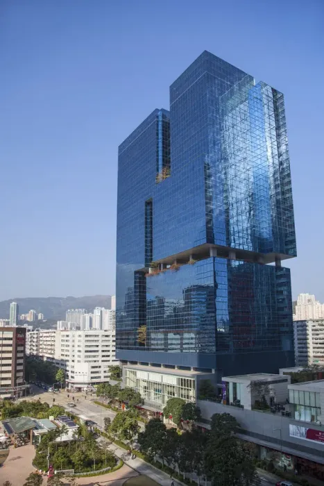 Framed Print : Exchange Tower, Kowloon Bay, Kowloon, Hong Kong