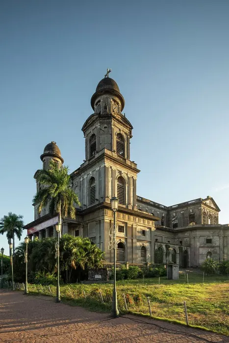 Framed Print : Exterior of Antigua Cathedral, Managua, Nicaragua Framed Print : Exterior of Antigua Cathedral, Managua, Nicaragua