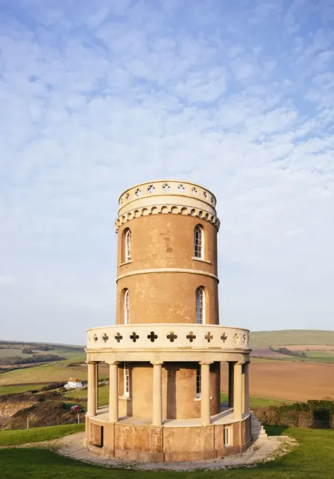 Framed Print : Exterior of Clavell Tower, Kimmeridge, Dorset, England Framed Print : Exterior of Clavell Tower, Kimmeridge, Dorset, England