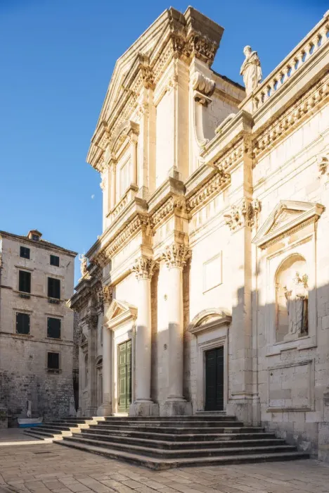 Framed Print : Exterior of Dubrovnik Cathedral, Old Town, Dubrovnik, Croatia Framed Print : Exterior of Dubrovnik Cathedral, Old Town, Dubrovnik, Croatia