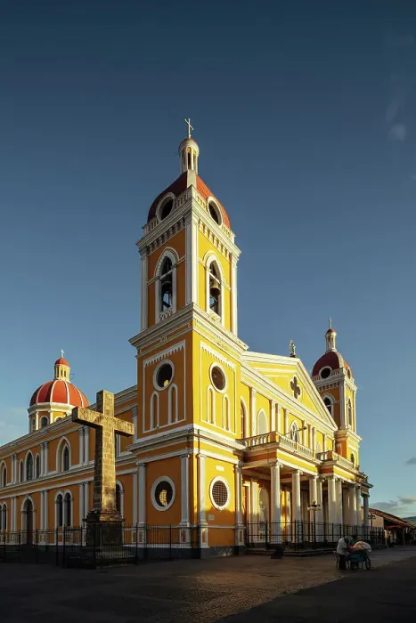 Framed Print : Exterior of Granada Cathedral, Granada, Nicaragua, Central America