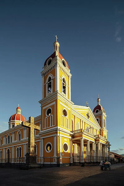 Exterior of Granada Cathedral, Granada, Nicaragua, Central America