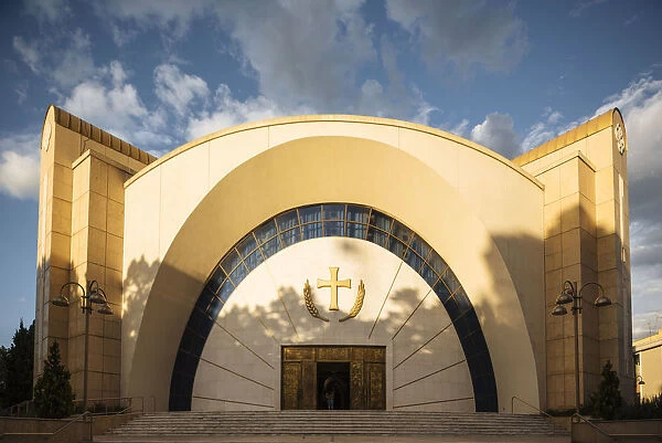 Exterior of Resurrection Cathedral, Tirana, Albania