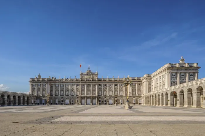 Framed Print : The Exterior of The Royal Palace, Madrid, Spain