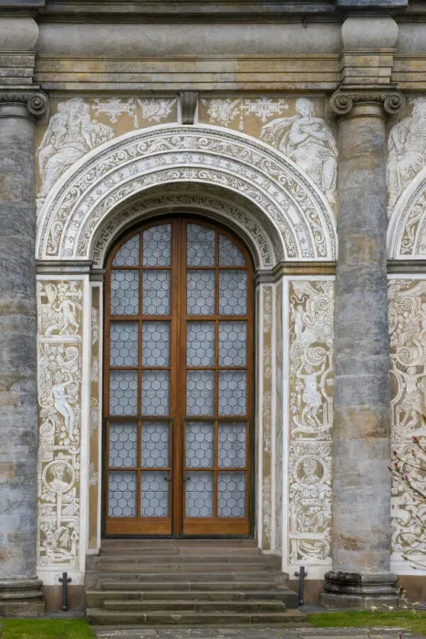 Framed Print : Facade of Ball Room (Micovna) of Prague Castle in the Royal Garden, Mala Strana, Prague, Bohemia, Czech Republic