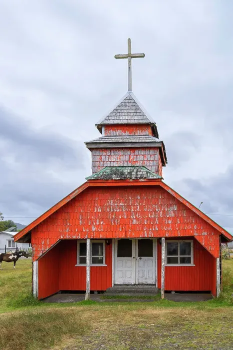 Framed Print : Facade of Cucao Chapel, Cucao, UNESCO, Chiloe Island, Chiloe Province, Los Lagos Region, Chile Framed Print : Facade of Cucao Chapel, Cucao, UNESCO, Chiloe Island, Chiloe Province, Los Lagos Region, Chile