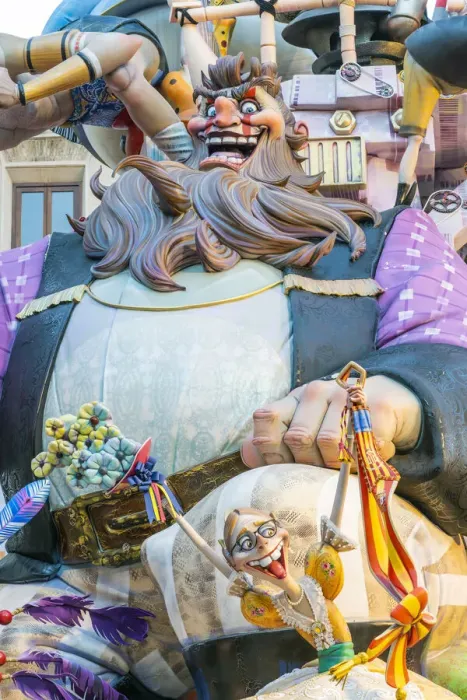 Framed Print : Fallas sculptures, Valencia, Valencian Community, Spain Framed Print : Fallas sculptures, Valencia, Valencian Community, Spain