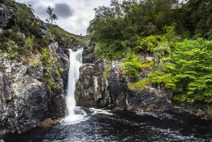 Framed Print : Falls of Kirkaig, Ullapool, Scotland, United Kingdom Framed Print : Falls of Kirkaig, Ullapool, Scotland, United Kingdom