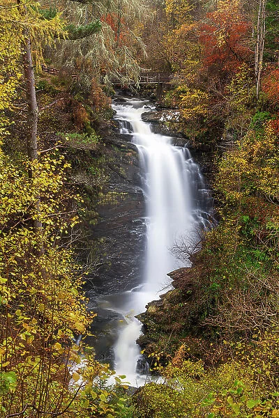 Falls of Moness, Birks of Aberfeldy, Perthshire, Scotland