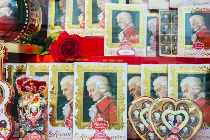Framed Print : The famous Mozartkugeln chocolate pralines, Salzburg, Austria Framed Print : The famous Mozartkugeln chocolate pralines, Salzburg, Austria
