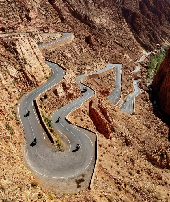 Framed Print : Famous winding road, Dades Gorge, Tinghir Province, near Boumalne Dades, Morocco Framed Print : Famous winding road, Dades Gorge, Tinghir Province, near Boumalne Dades, Morocco