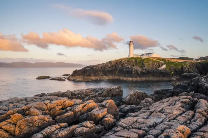 Framed Print : Fanad Head lighthouse, County Donegal, Ulster region, Republic of Ireland, Europe
