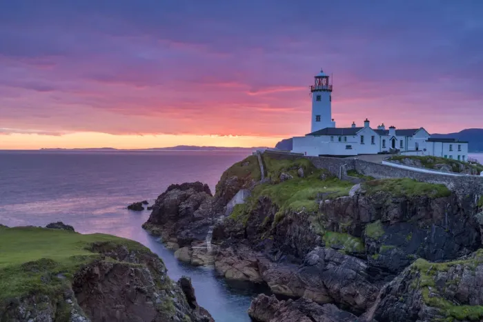Framed Print : Fanad Lighthouse at Sunrise, County Donegal, Ireland