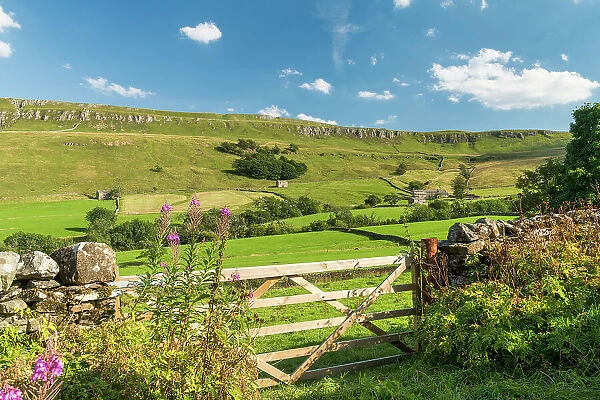 Farm in Nidderdale, Yorkshire, England