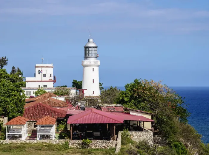 Framed Print : Faro del Morro, lighthouse, Santiago de Cuba, Santiago de Cuba Province, Cuba Framed Print : Faro del Morro, lighthouse, Santiago de Cuba, Santiago de Cuba Province, Cuba